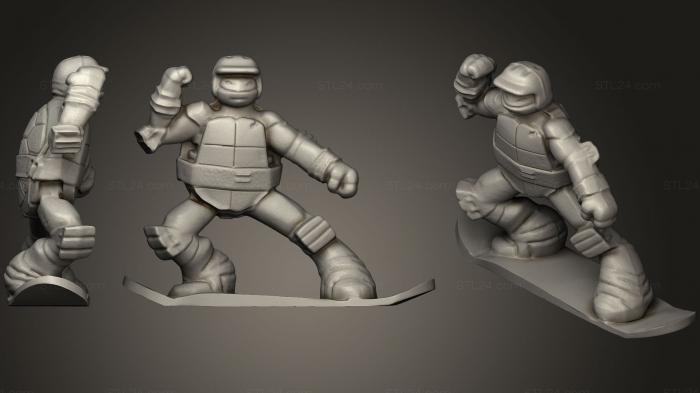 Toys (Ninja Turtle, TOYS_0621) 3D models for cnc